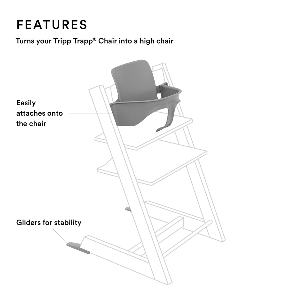 Stokke Tripp Trapp Baby Set Storm Grey