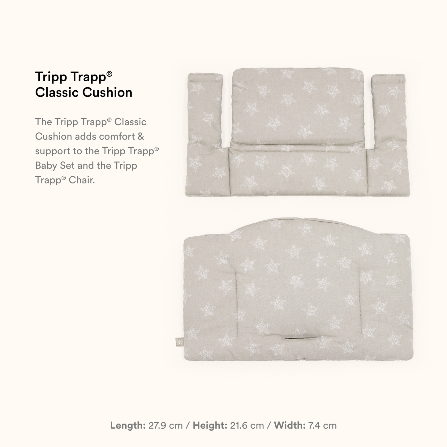 Stokke Tripp Trapp Classic Cushion Star Silver