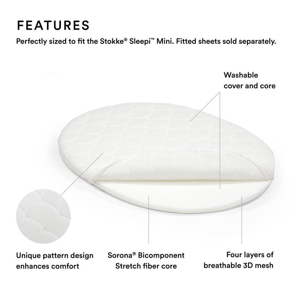 Stokke Sleepi Mini Mattress White