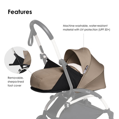 BABYZEN YOYO² Newborn Taupe Pack +0