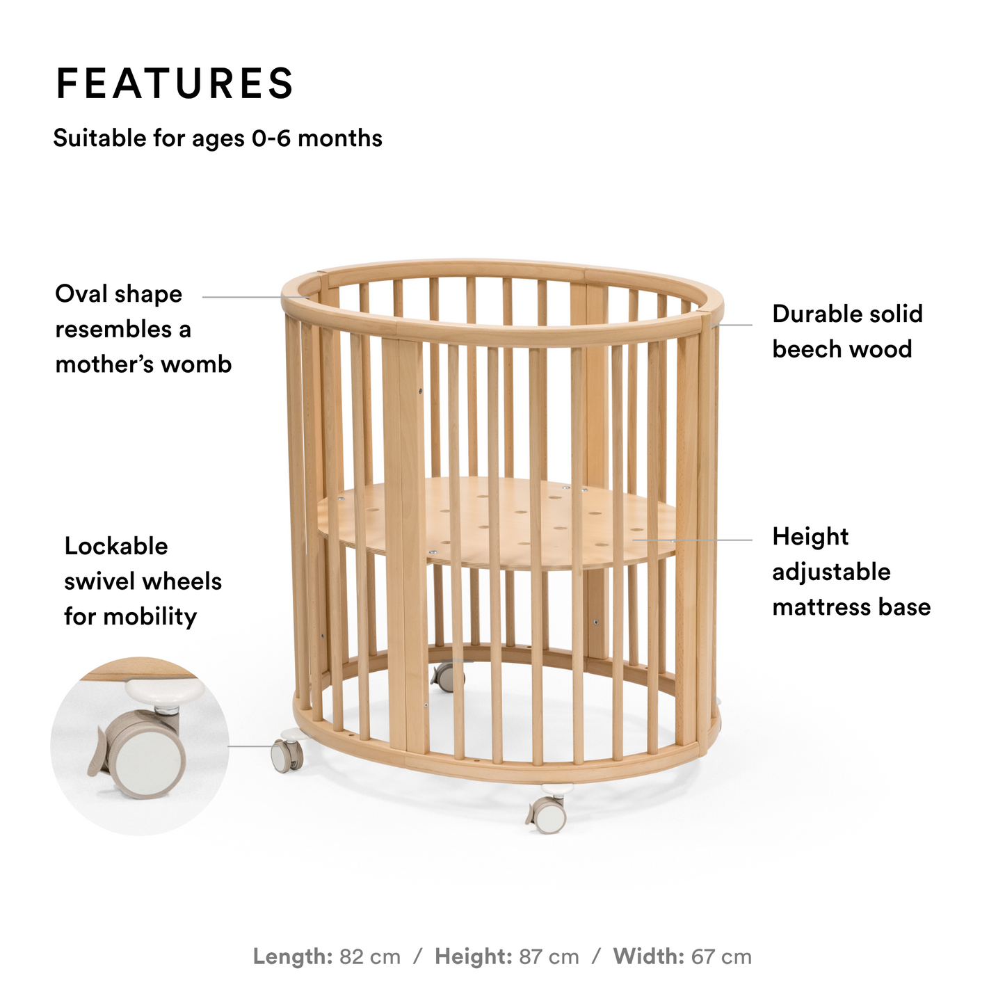 Stokke Sleepi Mini Natural