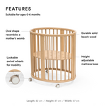 Stokke Sleepi Mini Natural