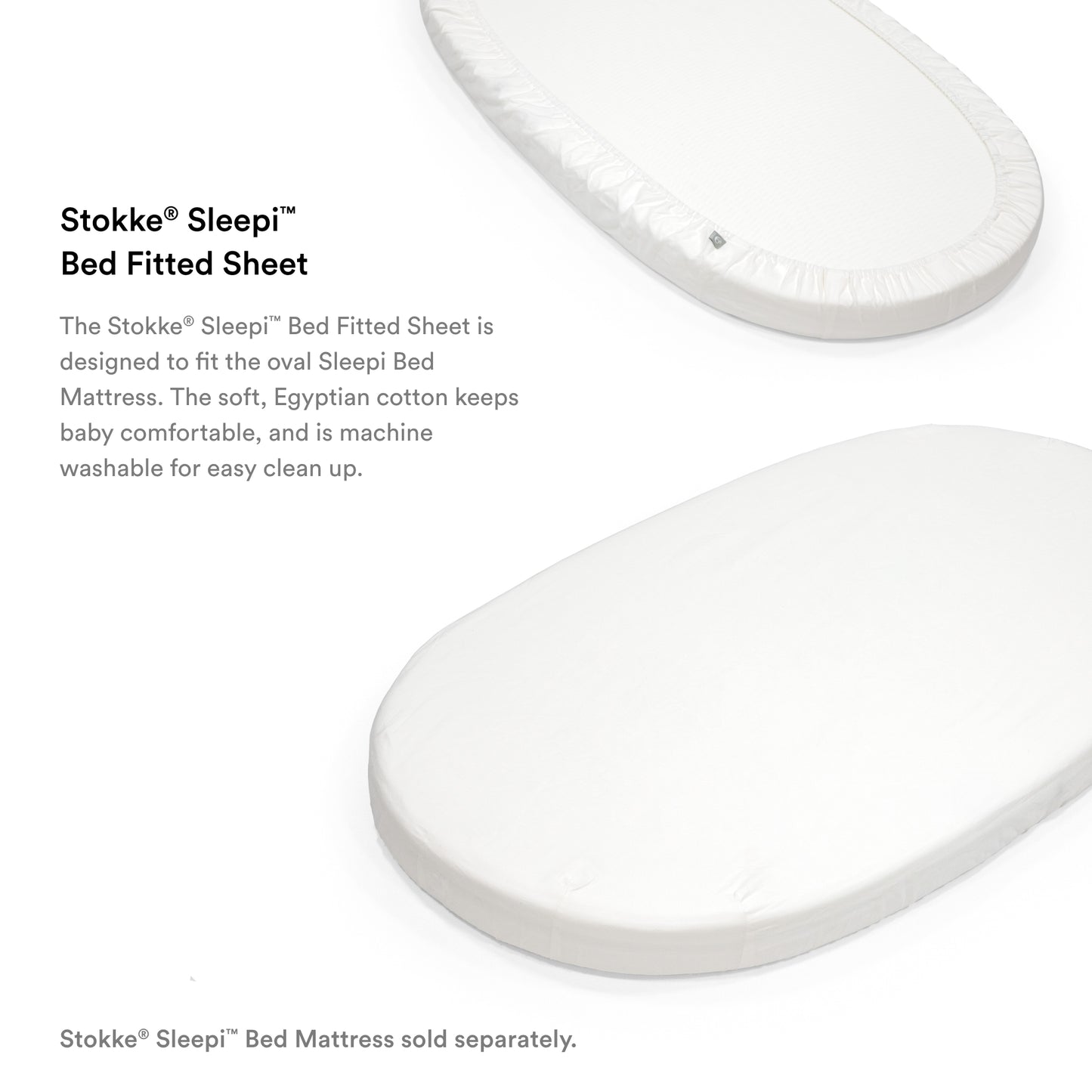 Stokke® Sleepi™ Bed Fitted Sheet