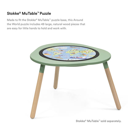 Stokke Mutable Puzzle V2 Around The World Green