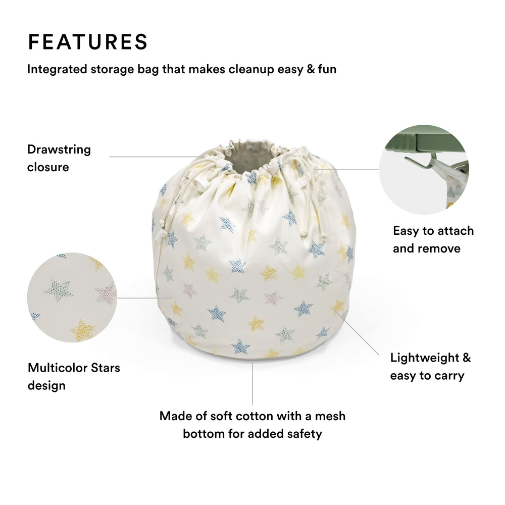 Stokke Mutable Storage Bag V2 Multicolor Stars Stars
