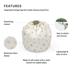 Stokke Mutable Storage Bag V2 Multicolor Stars Stars