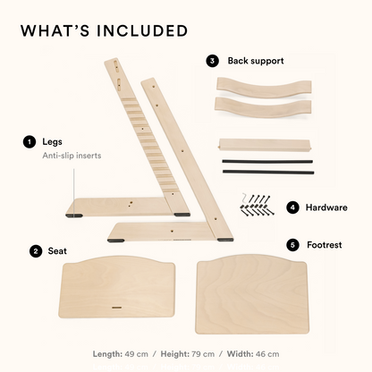 Stokke Tripp Trapp Chair Terracotta