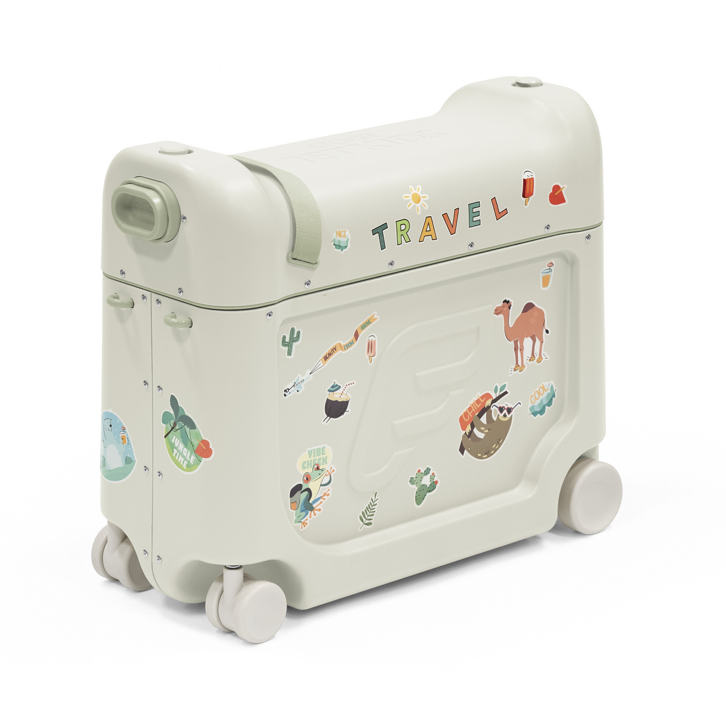 JetKids BedBox - Ride-On Suitcase-Sea Green