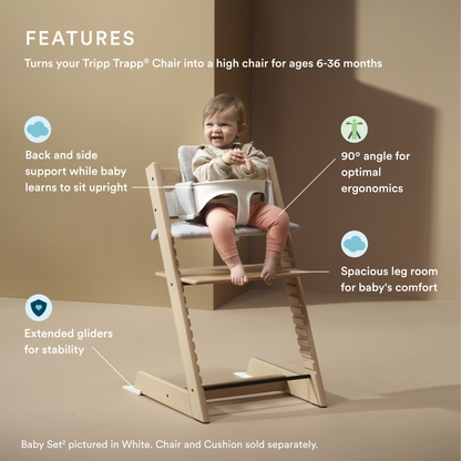 Stokke Tripp Trapp Baby Set Vanilla White