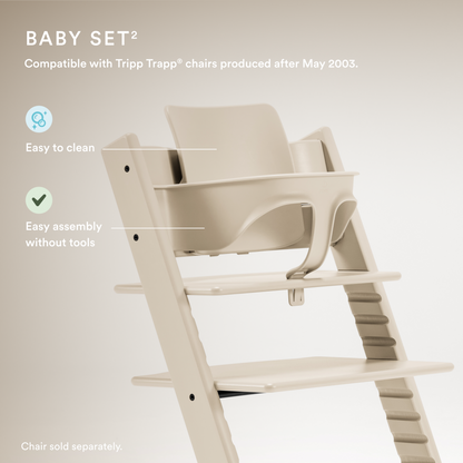 Stokke Tripp Trapp Baby Set Vanilla White
