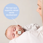 Bbox-Pacifier Glow Latex 2 Twin Pack-Blush/Latte
