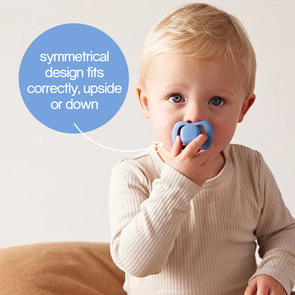 Bbox -Pacifier Silicone 2 Twin Pack -Berry/Blush