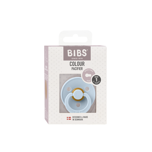 Bibs - Latex Colour Flow Pacifier - S1 - Baby Blue