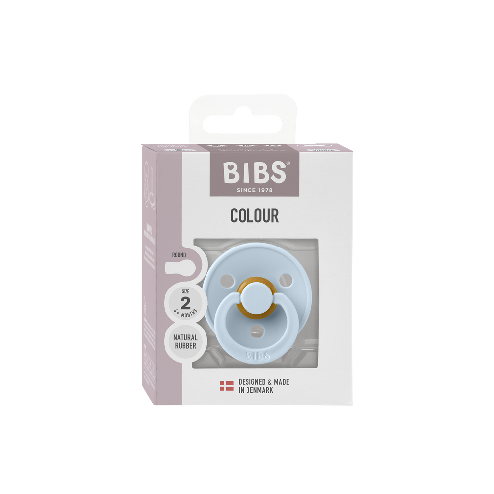Bibs Pacifier Size 2 ( 6-18M) (1pc) -Baby Blue