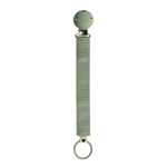 Bibs Pacifier Clip Ribbon Sage
