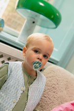 Bibs Pacifier Size 1-Baby 0-6M (2pcs)-Studio Colour -Nordic Mint Petrol Mix