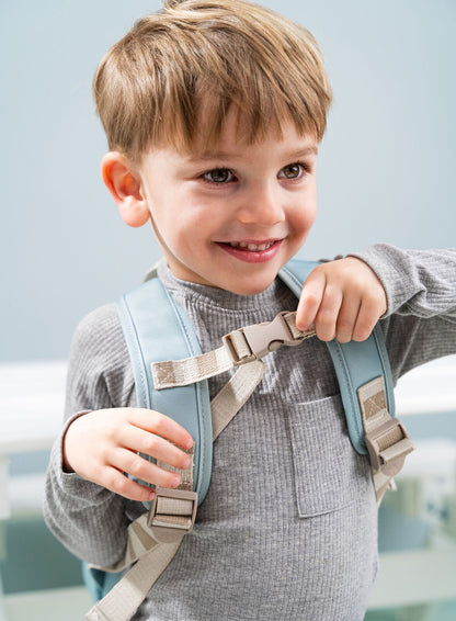 Done by Deer -Kids Canvas Backpack- Elphee Blue