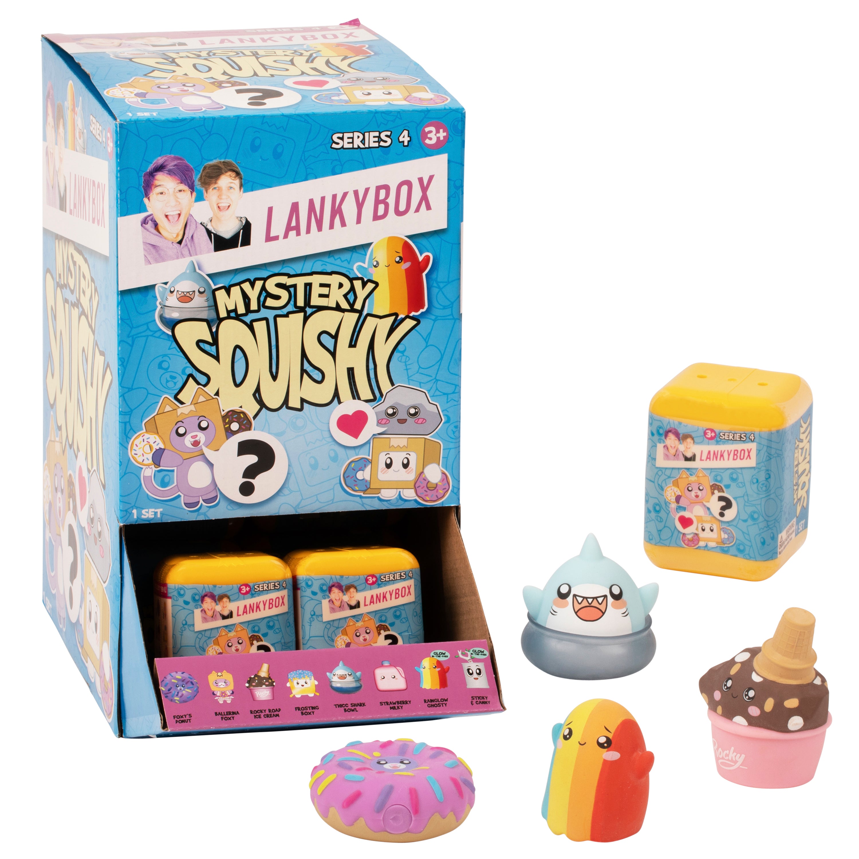 LankyBox Mystery Squishy Series 3 | Collectible Blind Pack Toys