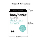 Baby Brezza Universal Descaling Tablets box, 24 tablets