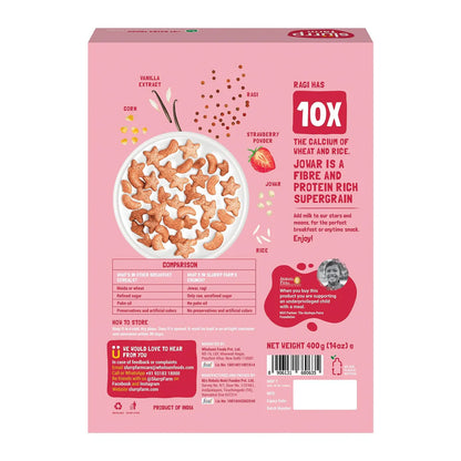 Slurrp Farm-Berry Crunch Strawberry Cereal 400gm