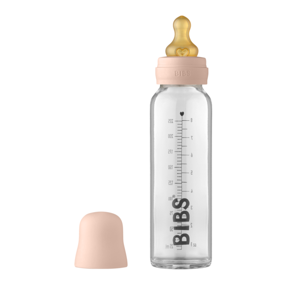 Bibs Baby Bottle 225ml -Blush