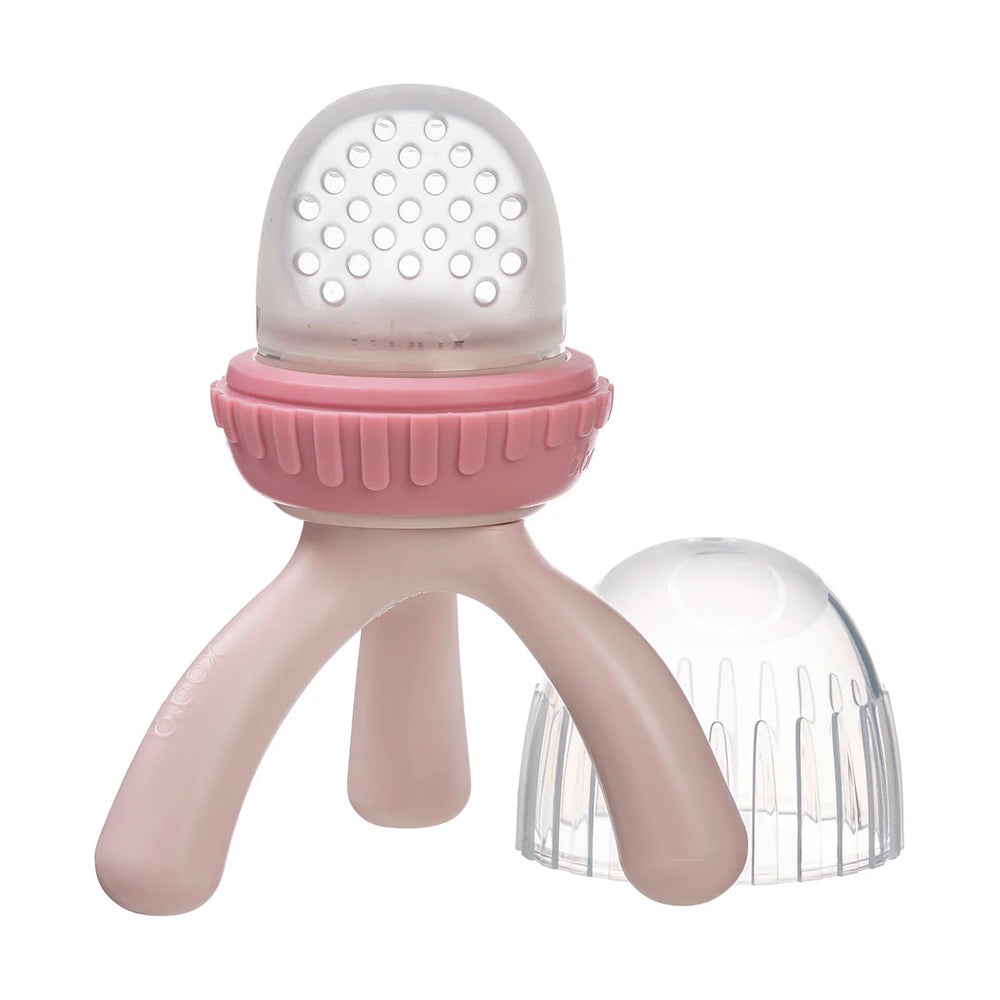 b.box Silicone Fresh Food Feeder – Blush