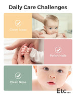 Momcozy baby nail clipper scissors and nail file