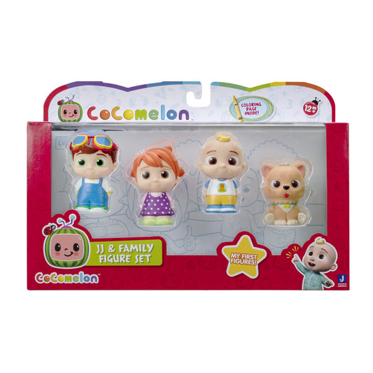 Cocomelon - JJ & 4 Family Figure Pack