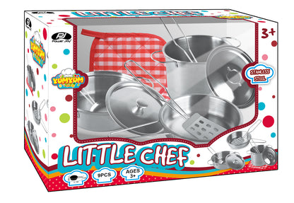 Yumyum Little Chef Stainles Steel-Power Joy