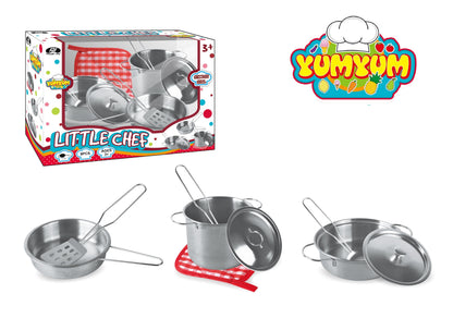Yumyum Little Chef Stainles Steel-Power Joy