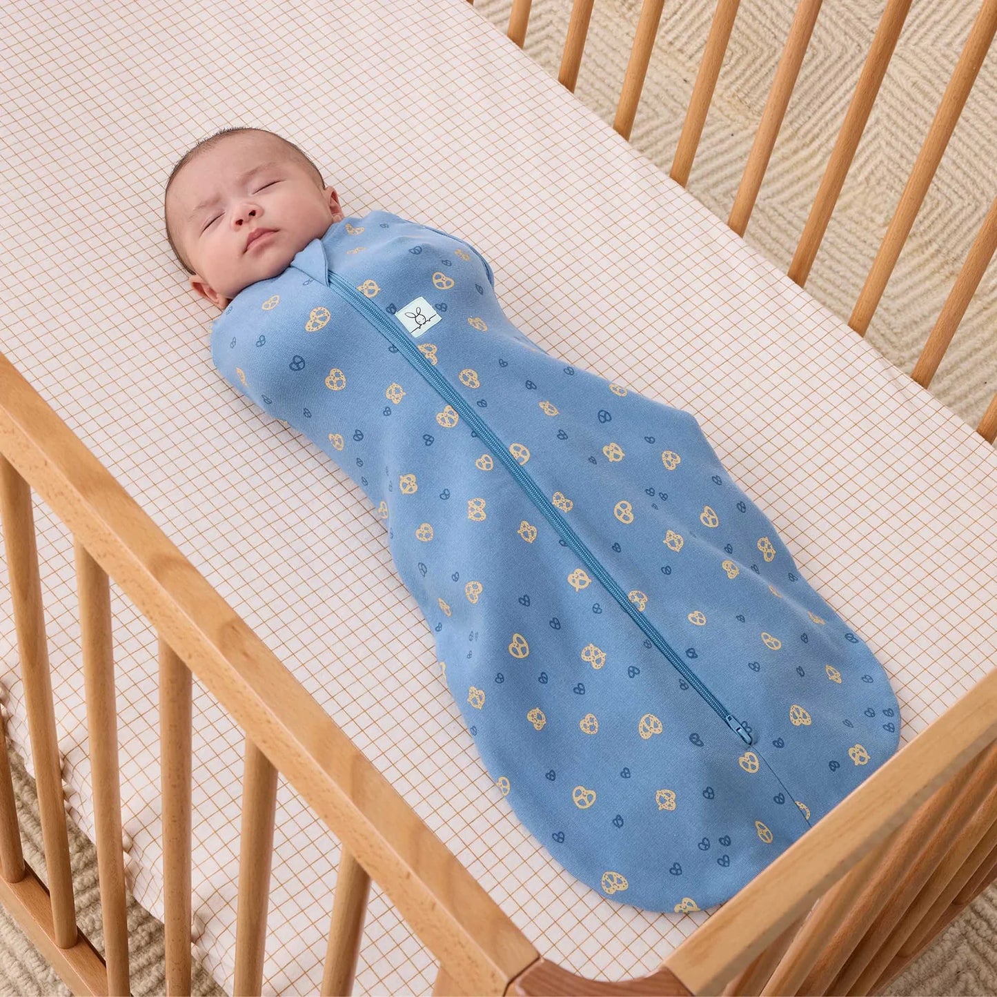 Ergo Pouch - Cocoon Swaddle Bag -TOG(0.2)-Petite Pretzel