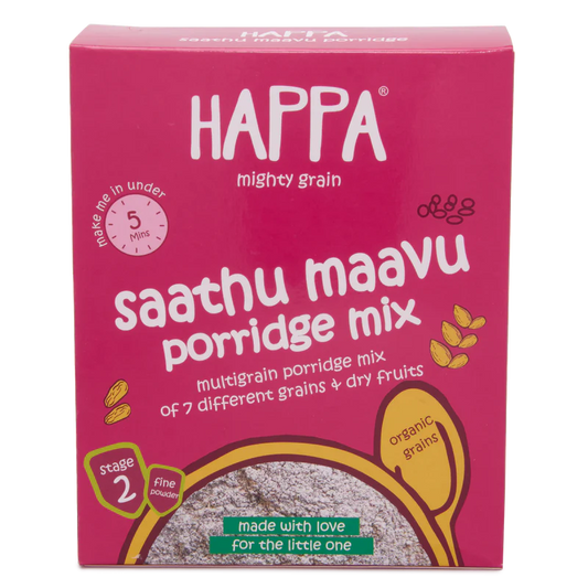 Happa Organic baby food Multigrain Saathu Maavu Cereal Mix -200 g