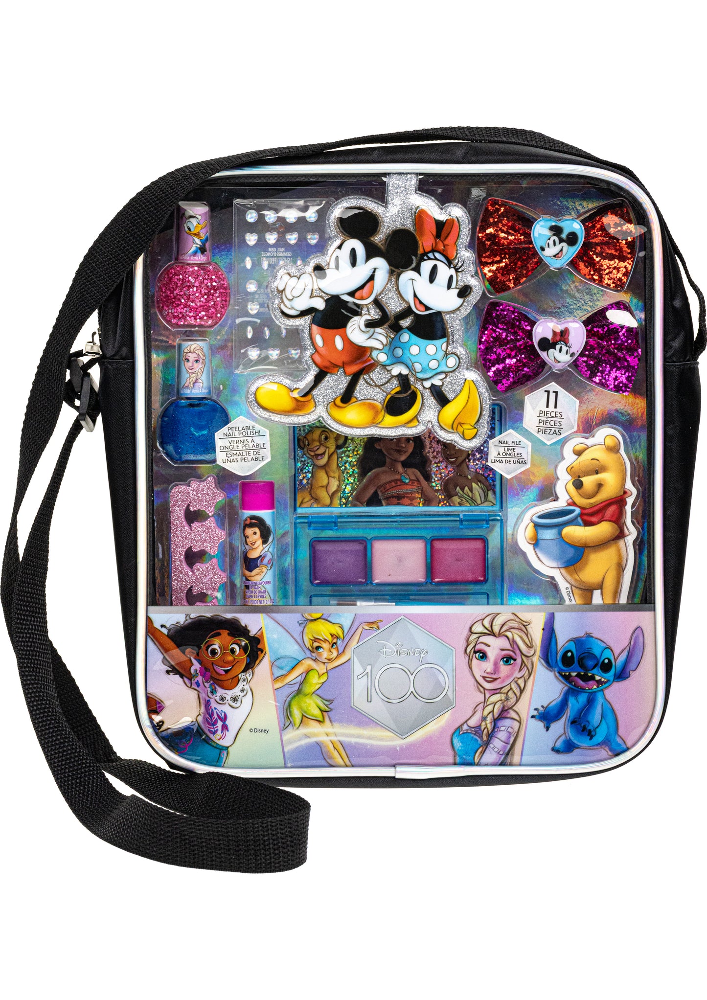 Disney 100th-Townley Girl Cosmetic Shoulder Bag