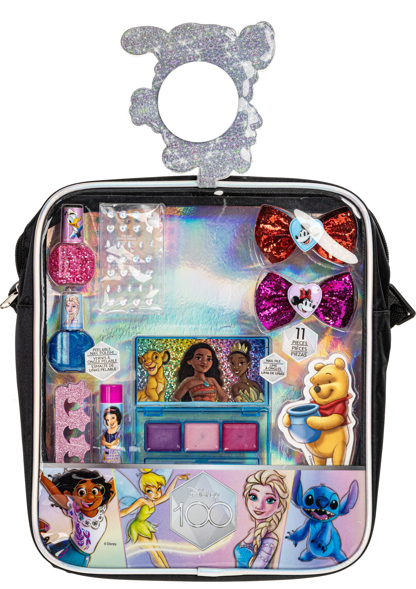 Disney 100th-Townley Girl Cosmetic Shoulder Bag