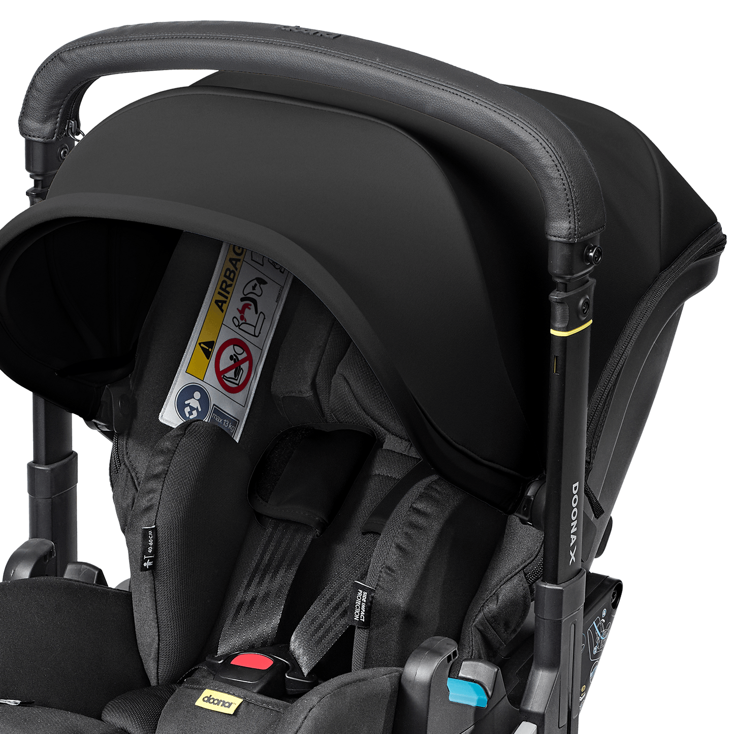 Doona X Car Seat & Stroller-Nitro Black