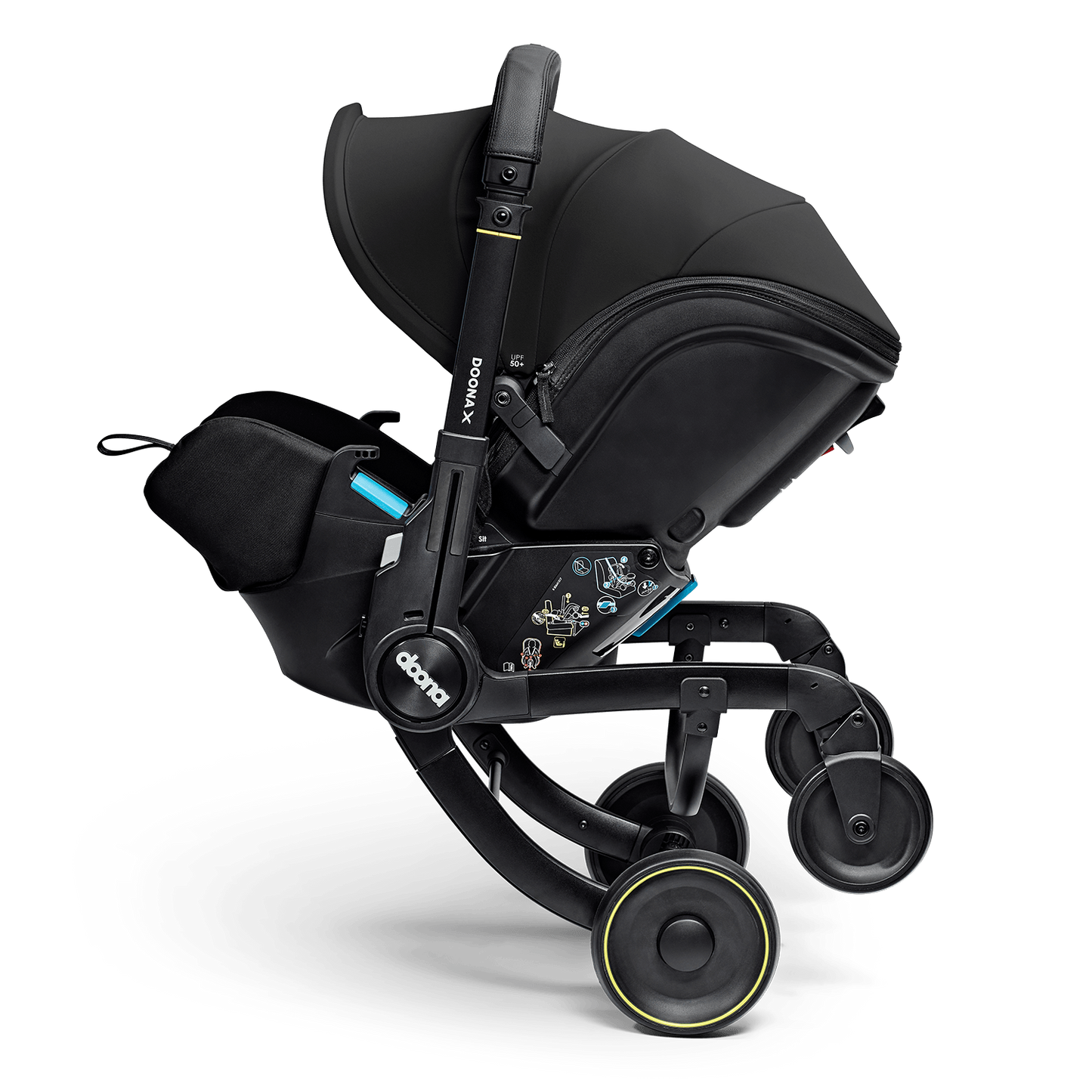 Doona X Car Seat & Stroller-Nitro Black