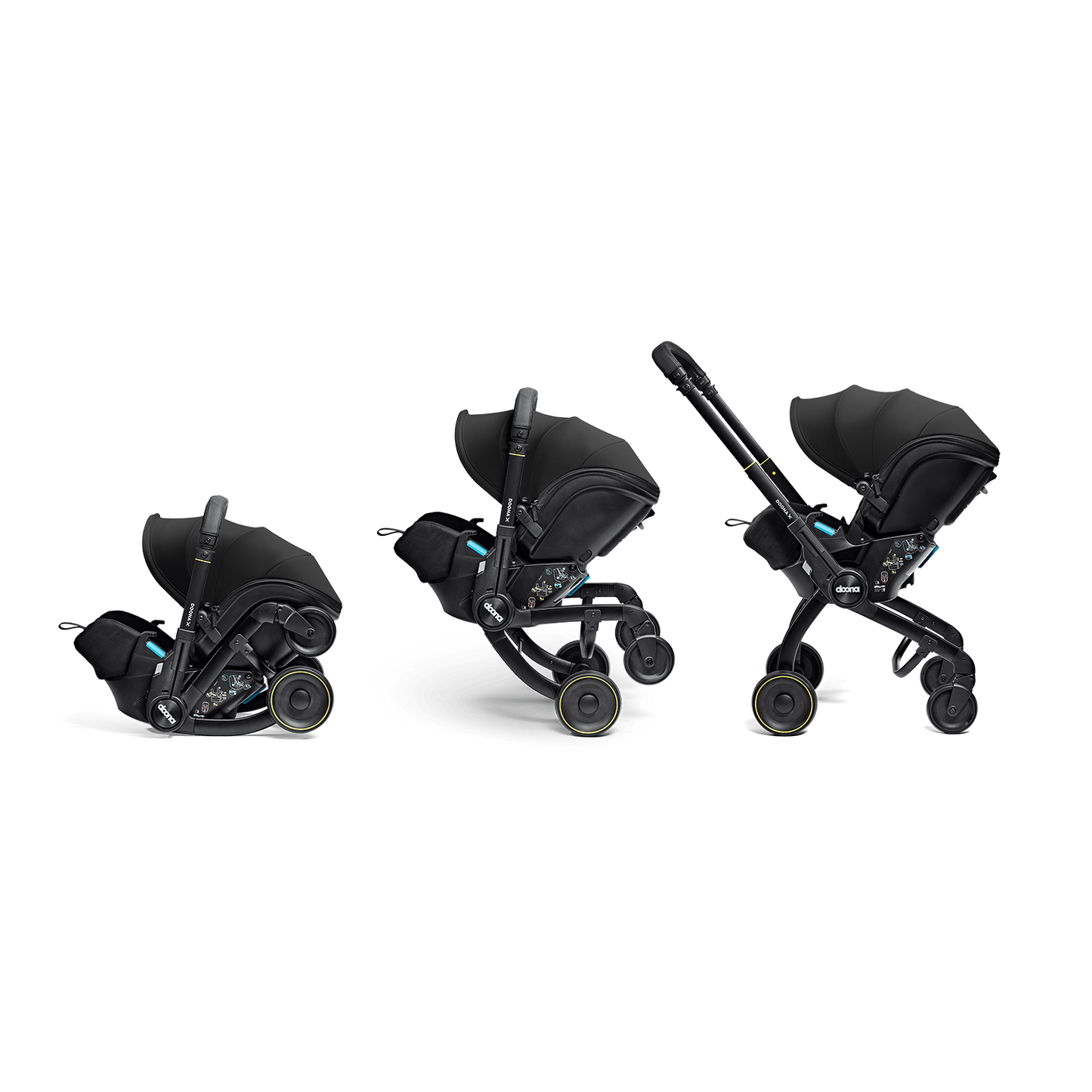 Doona X Car Seat & Stroller-Nitro Black