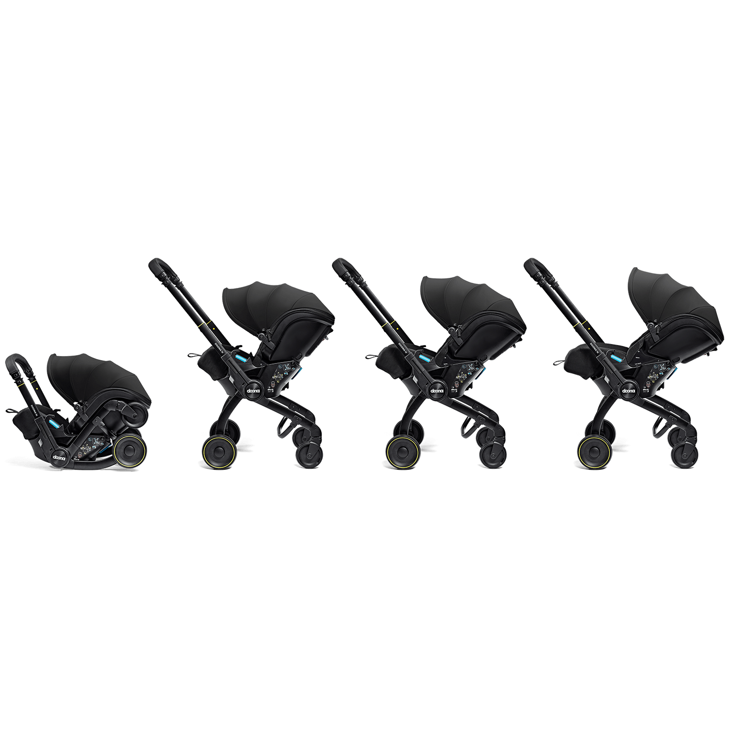 Doona X Car Seat & Stroller-Nitro Black