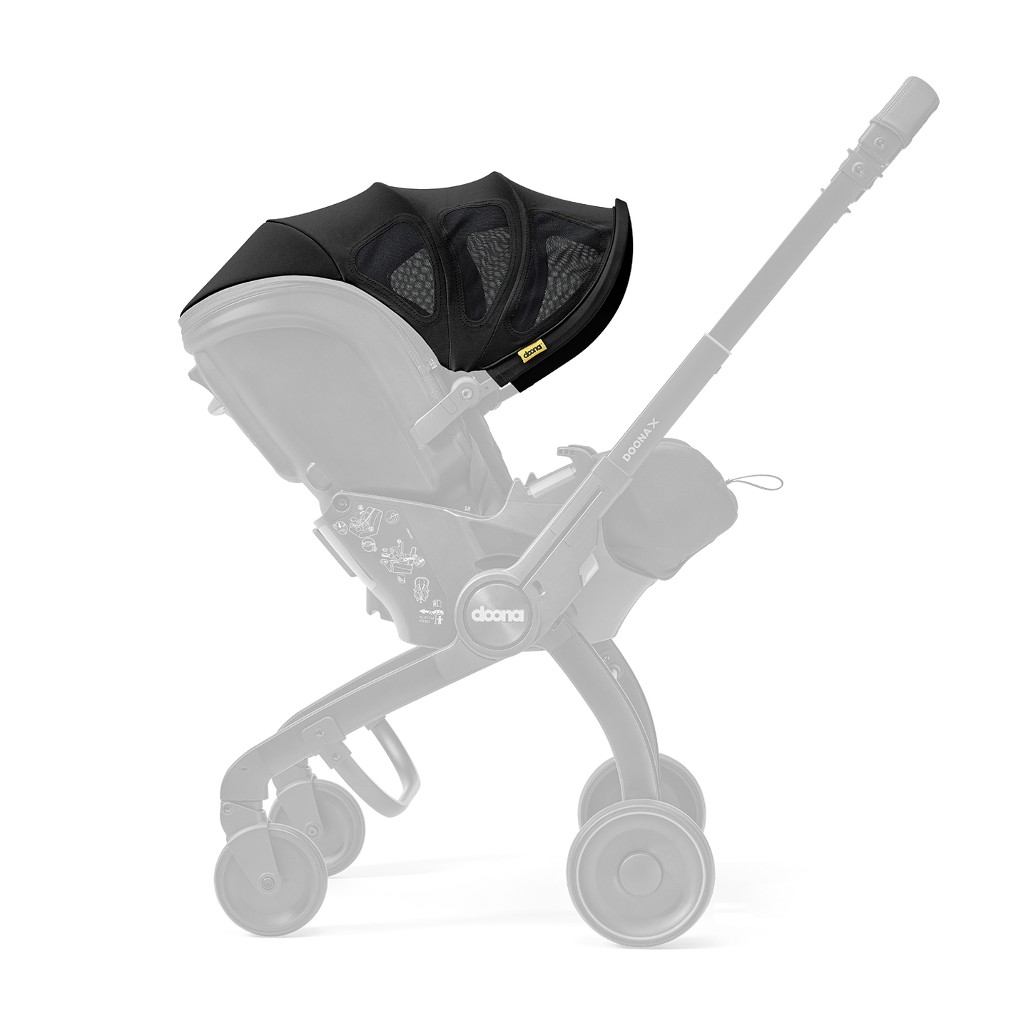 Doona X Summer Canopy- Nitro Black