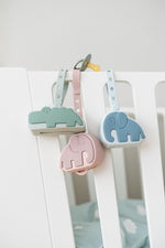 Done by Deer Silicone pacifier pouch - Croco - Green