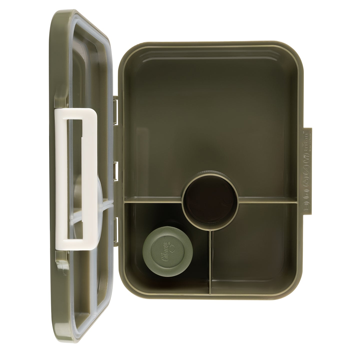 Citron -Tritan Lunchbox- Olive Green