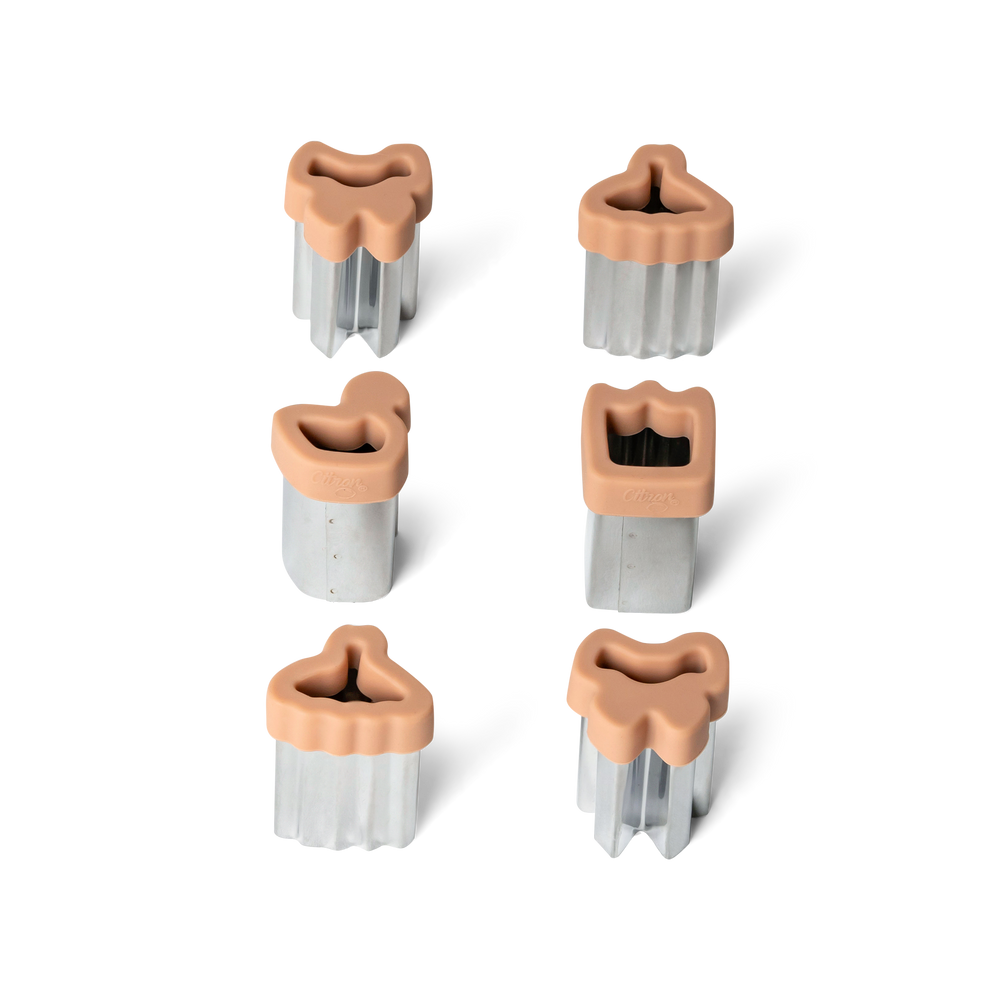 Citron-Fruit Cutters Set of 6-Ballerina