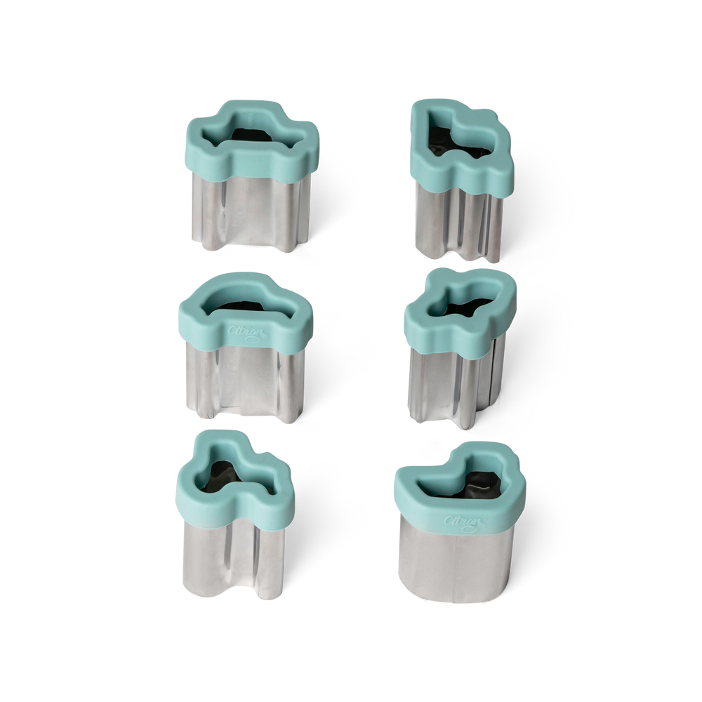 Citron-Fruit Cutters Set of 6-Vehicles