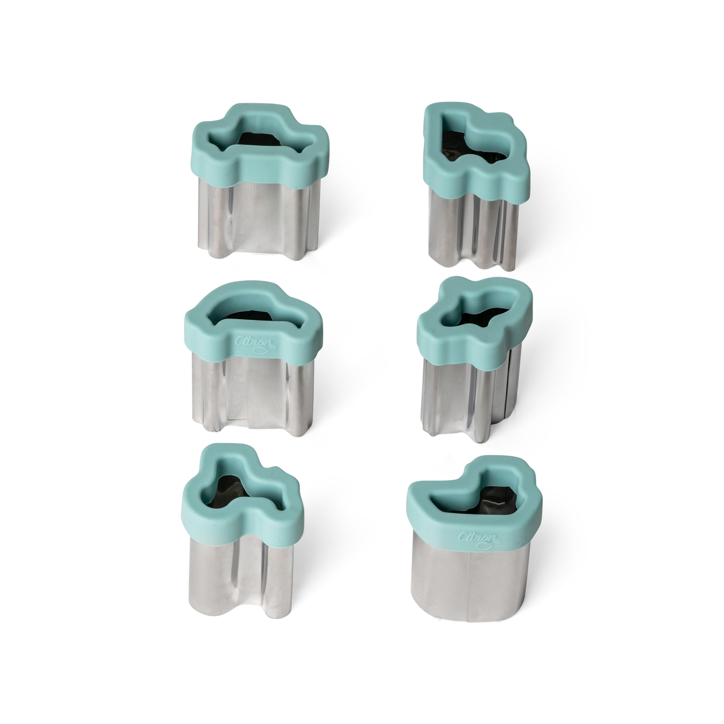 Citron-Fruit Cutters Set of 6-Vehicles