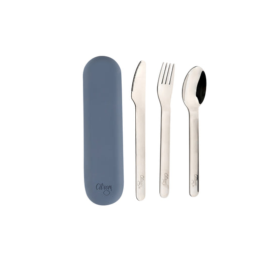 Citron - Cutlery Set- Navy Blue