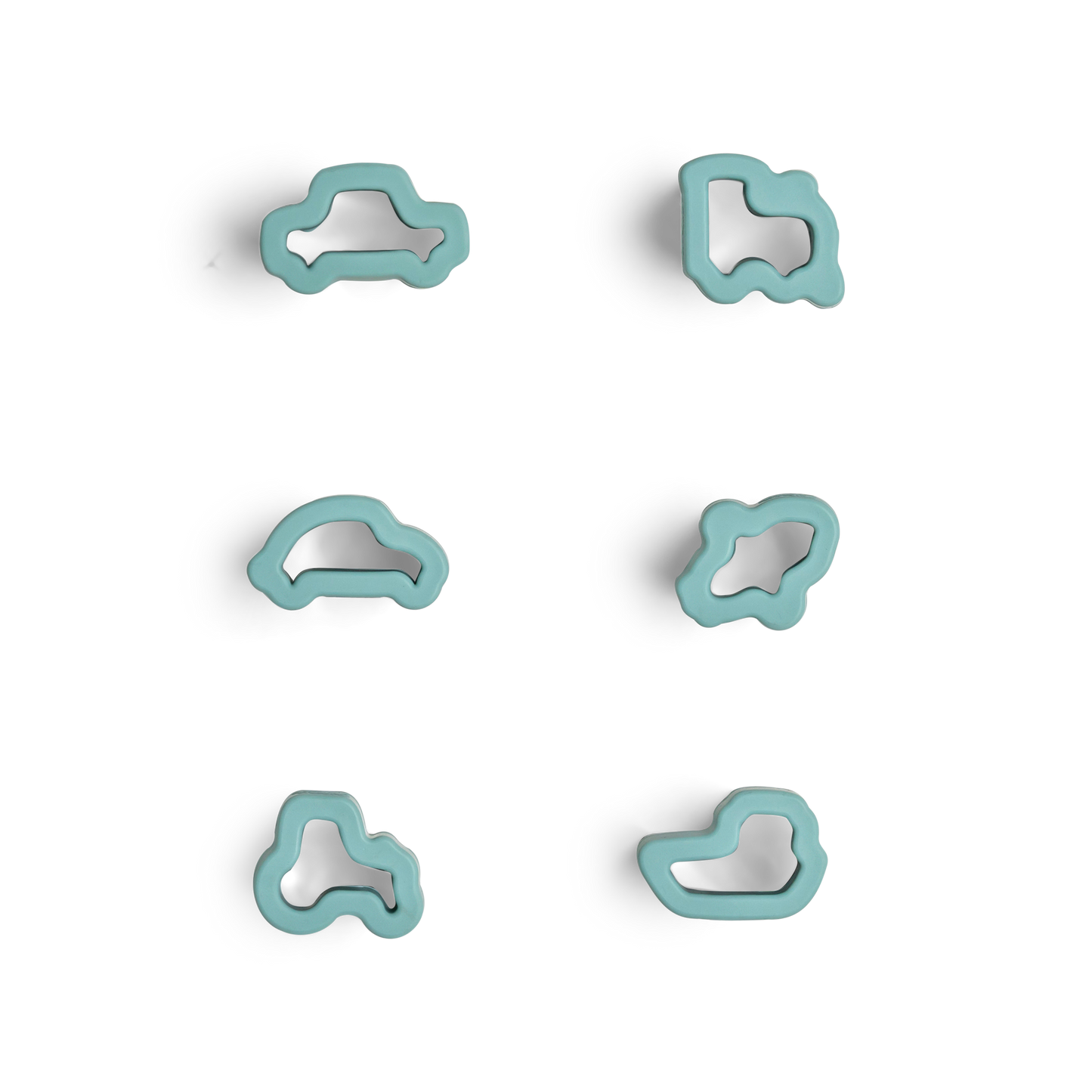 Citron-Fruit Cutters Set of 6-Vehicles