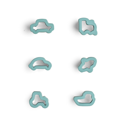 Citron-Fruit Cutters Set of 6-Vehicles