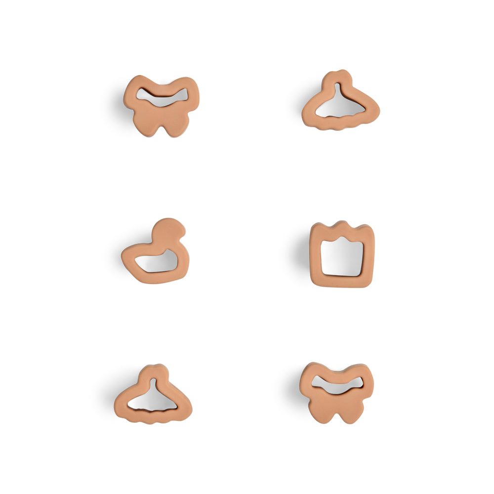 Citron-Fruit Cutters Set of 6-Ballerina