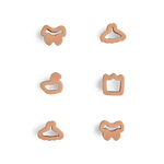 Citron-Fruit Cutters Set of 6-Ballerina