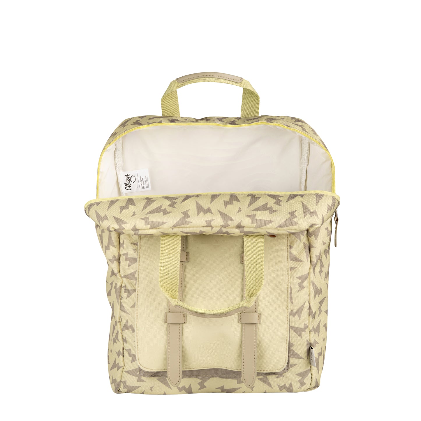 Citron Large Backpack Storm Yellow